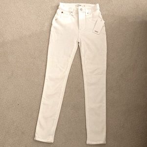 Hudson white jeans